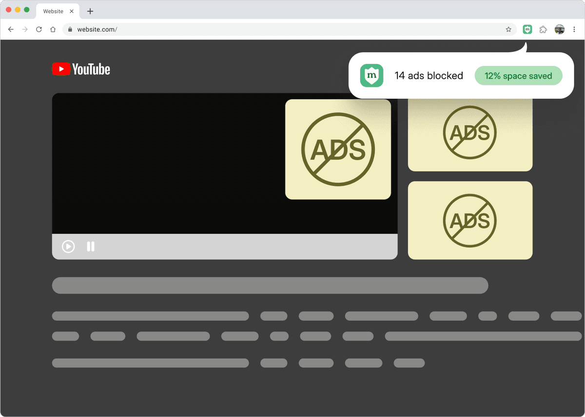 Video streaming without ads